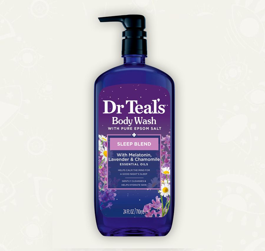 Dr Teals - Gel de baño - Melatonina, lavanda y manzanilla