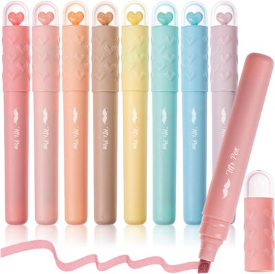 Resaltadores Juego de 8 colores