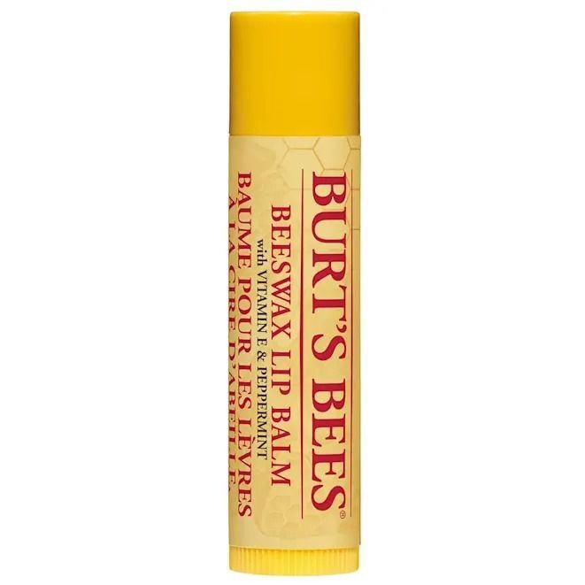 Balsamo labial  con cera de abeja y vitamina E  Burts Bees