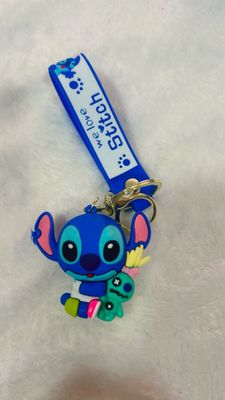 Llavero stitch con trapos