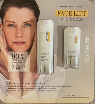 Suero reafirmante facial con peptidos StriVectin/ EUA
