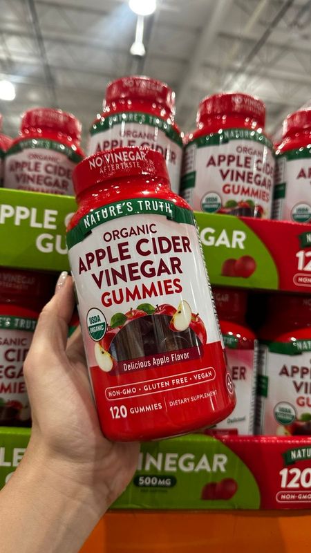 Gomitas de vinagre de manzana | 120u | Natures truth | EUA
