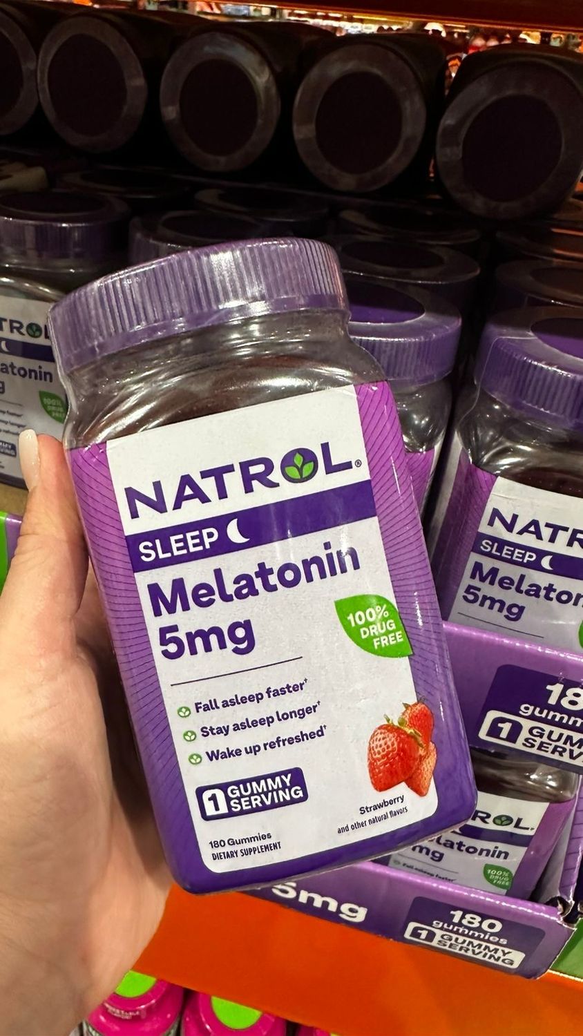 Melatonina 5mg | 180 gomitas | EUA
