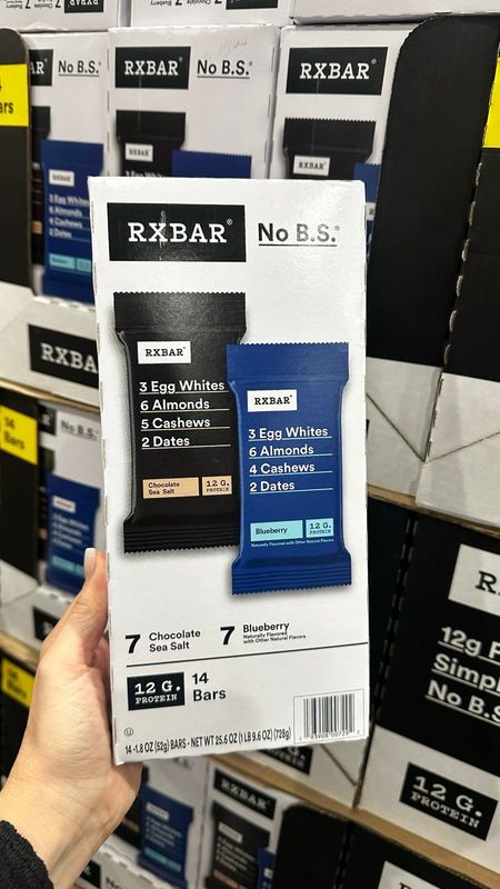 Barras de proteina chocolate y blueberry | RXBAR | EUA