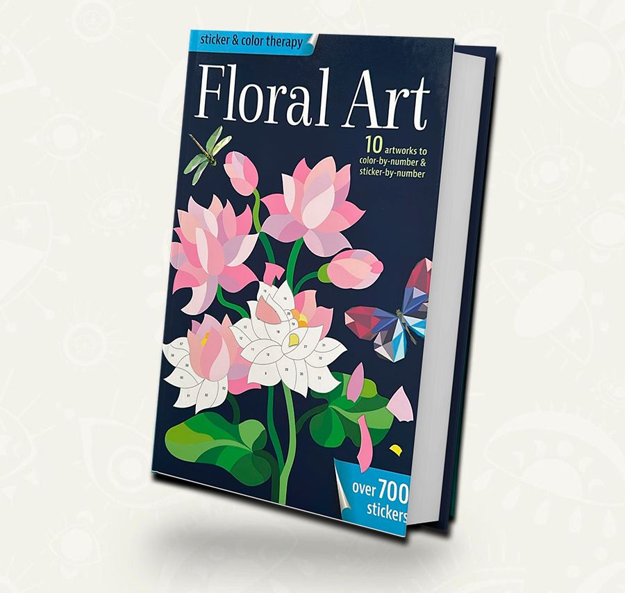 Floral Art Sticker / EUA