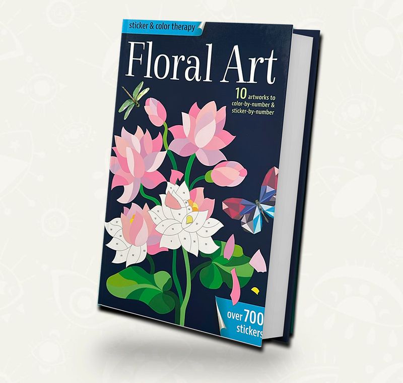 Floral Art Sticker / EUA