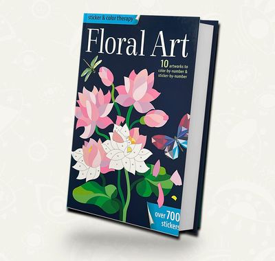 Floral Art Sticker / EUA