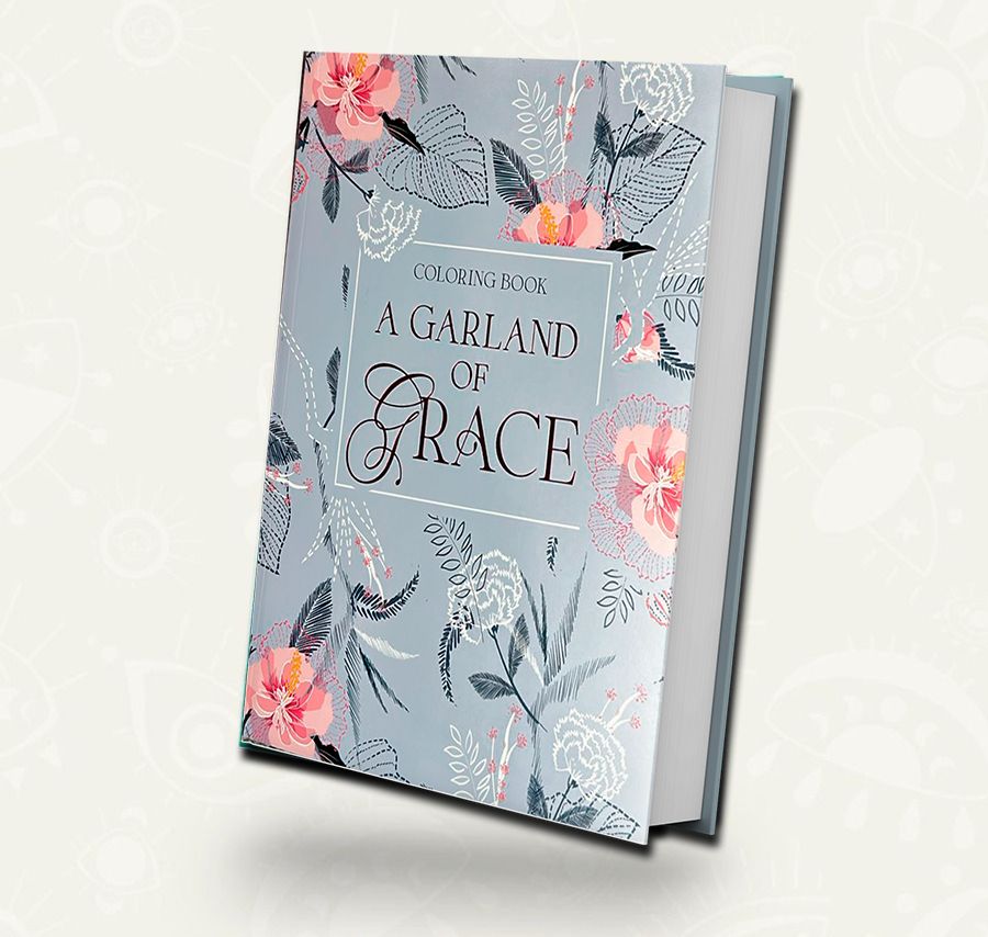 Libro para colorear A garland of grace/ EUA
