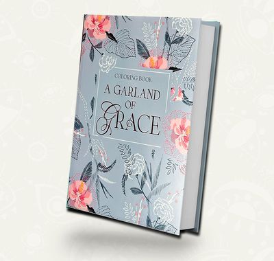 Libro para colorear A garland of grace/ EUA