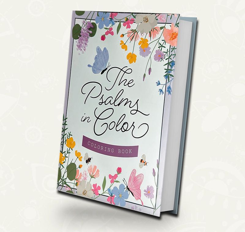 Libro para colorear The psalms in color