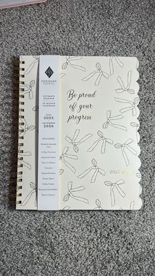 Planner Be proud of your progress/ EUA