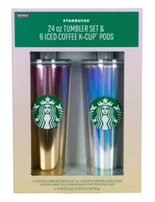 Duo vasos starbucks rosa/ EUA
