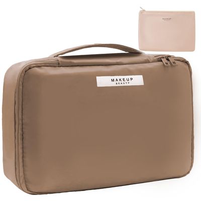 Bolsa de maquillaje cafe/ EUA