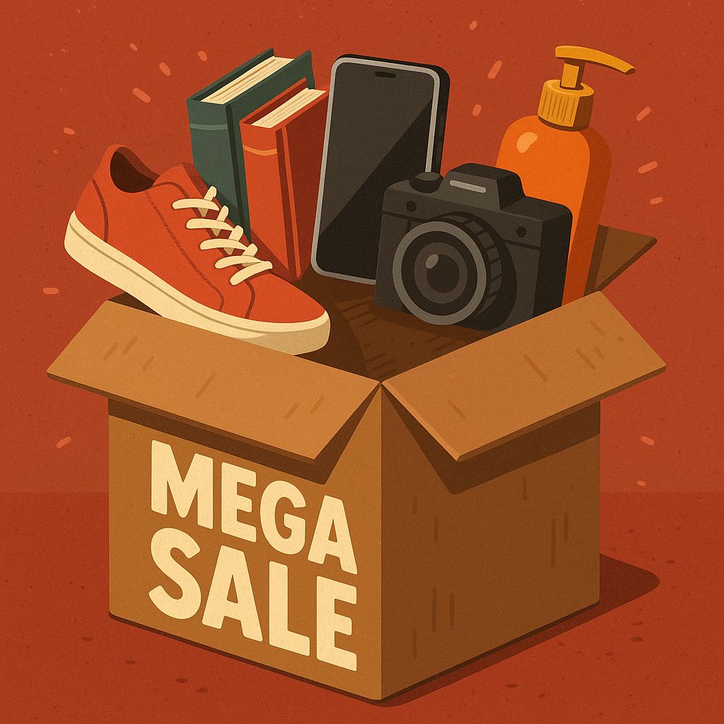Caja / Mega sale