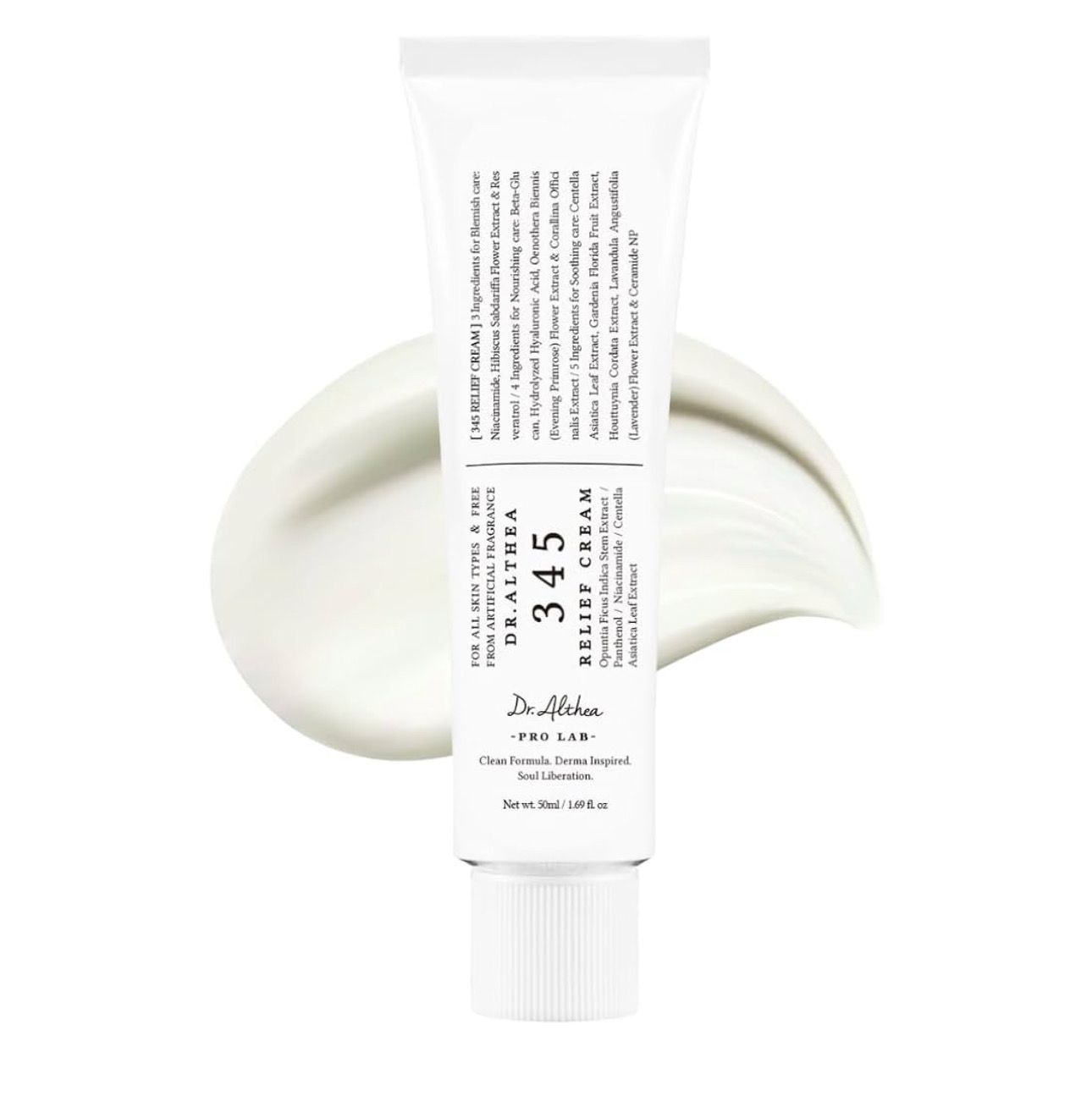 345 Crema Calmante - Dr Althea para acne, manchas, rojez, textura y pieles sensibles - top