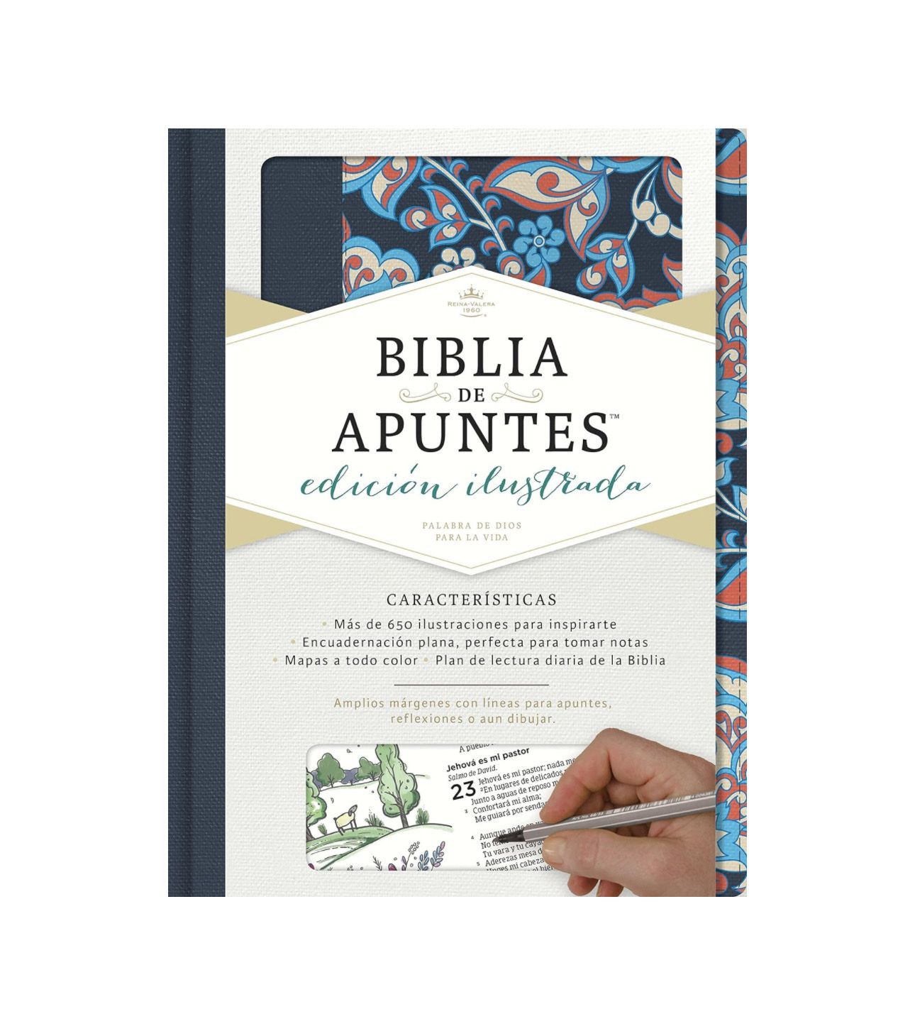 Biblia de apuntes - edición ilustrada Reina Valera 1960