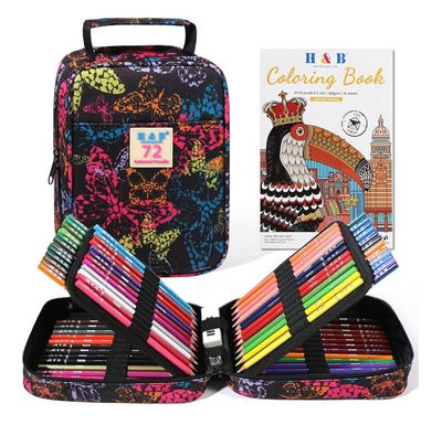 Estuche de 72 crayones | H & B