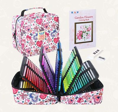 Estuche de 180 crayones | H & B