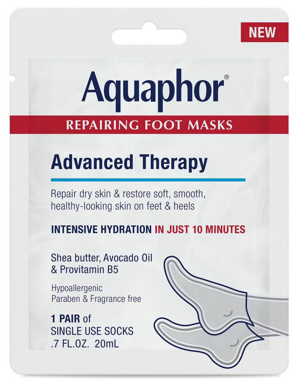 Mascarilla para pies | Aquaphor