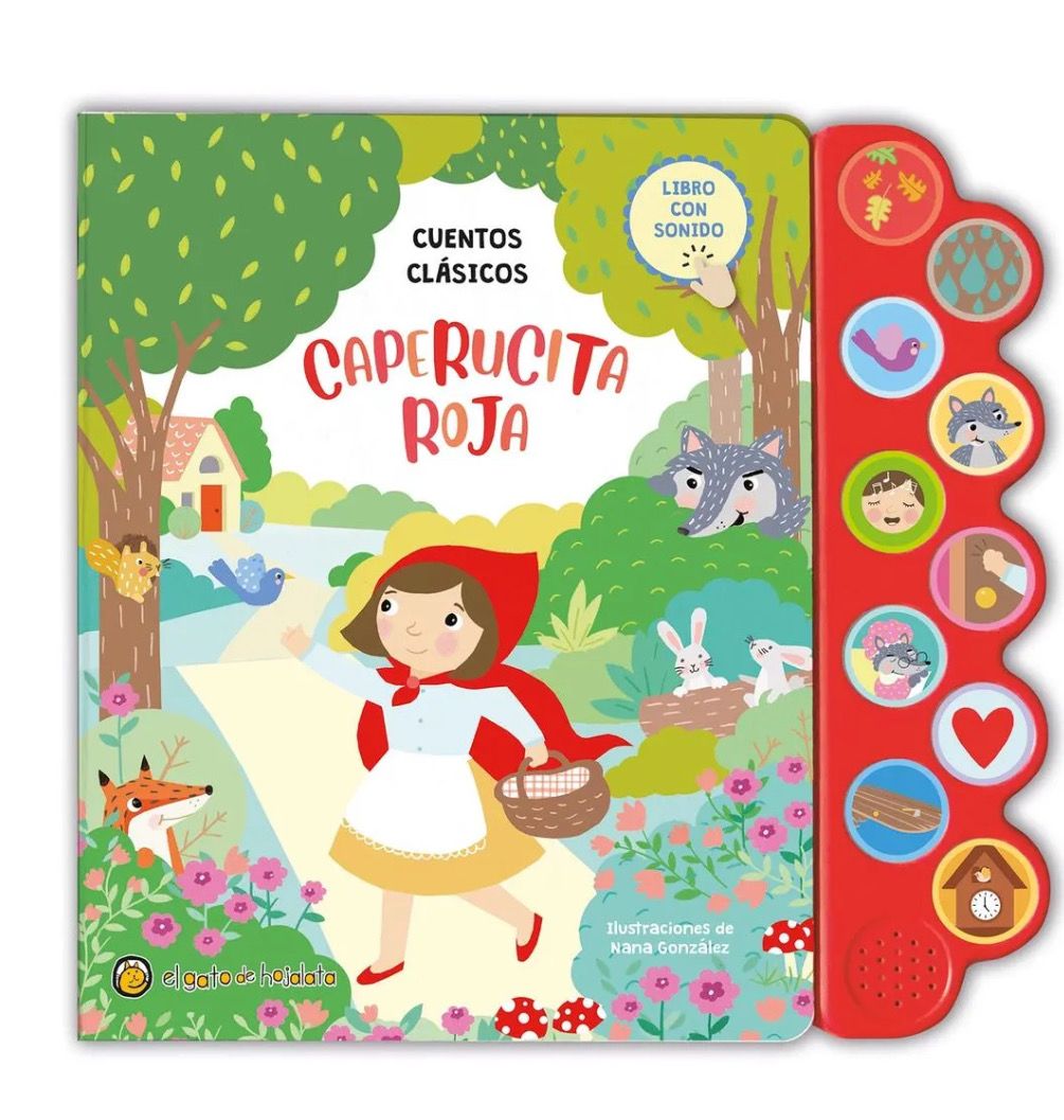 Caperucita Roja - Libro con sonido - cuentos clasicos