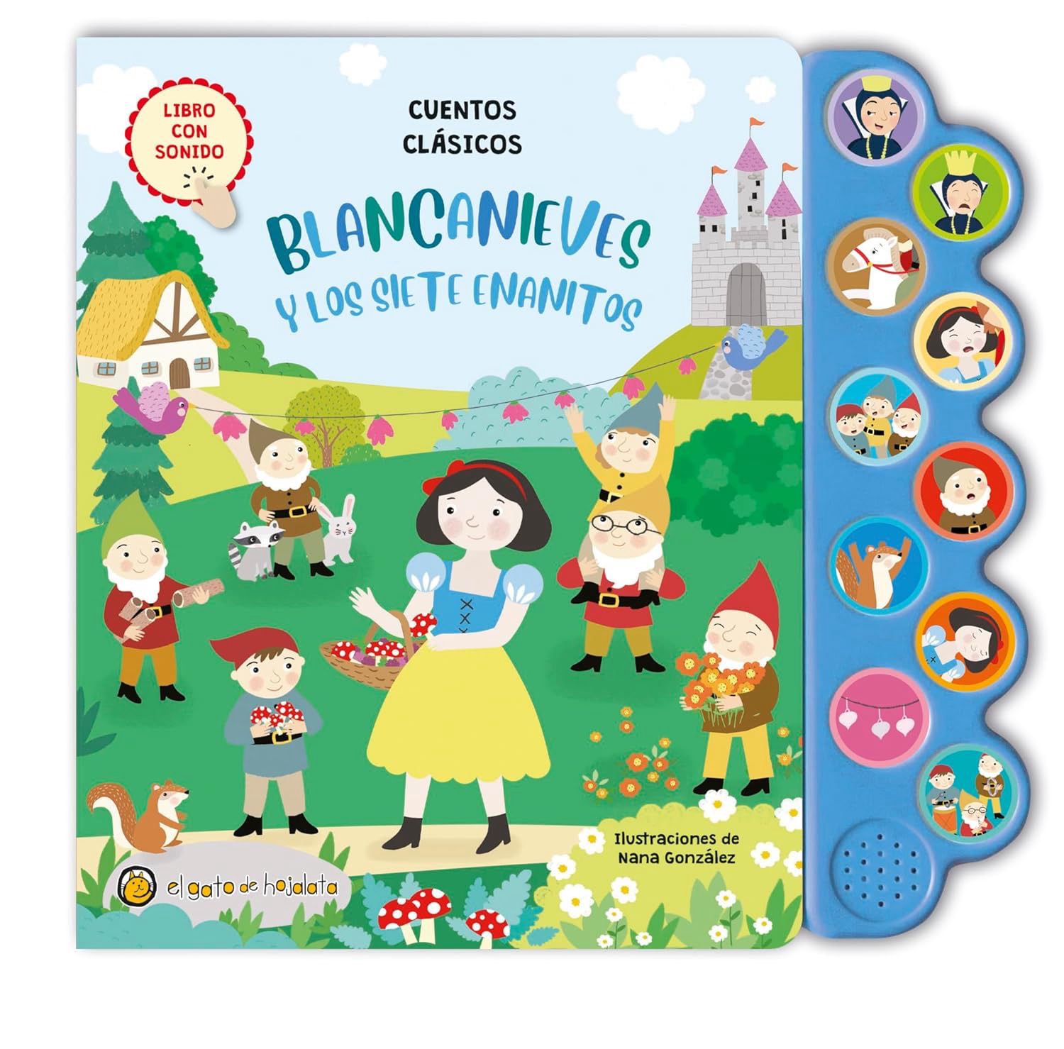 Blancanieves y los siete enanitos - Libro con sonido - Cuentos clásicos