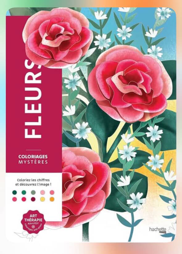 Libro de colorear | Flores | USA