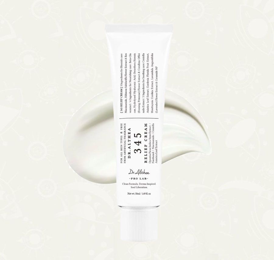 345 Crema Calmante - Dr Althea para acne, manchas, rojez, textura y pieles sensibles - top