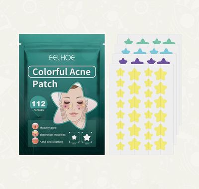 Acne parches - Estrellas de colores