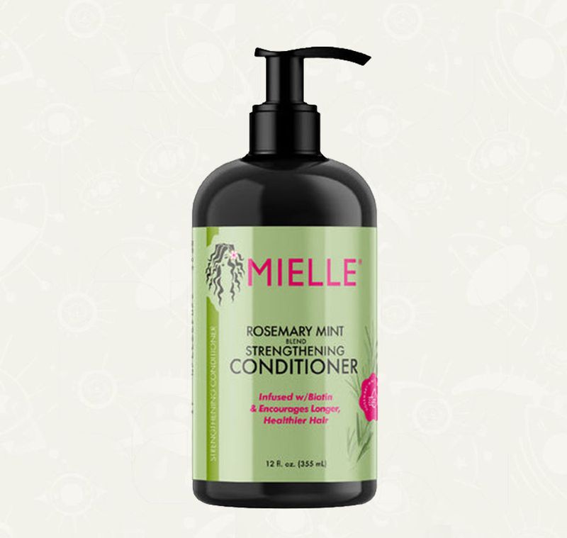 Acondicionador para fortalecer el cuero cabelludo de romero y menta | Mielle |  20fl