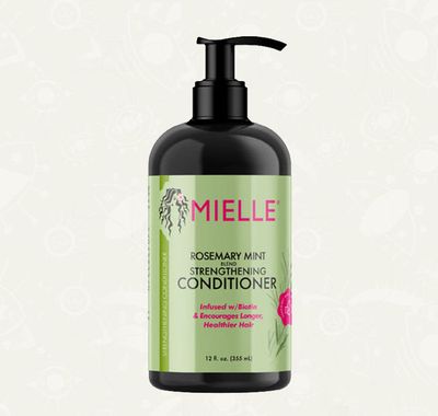 Acondicionador para fortalecer el cuero cabelludo de romero y menta | Mielle |  20fl