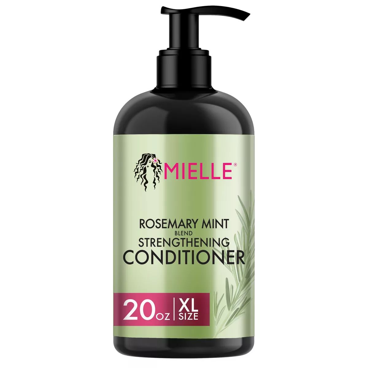 Acondicionador para fortalecer el cuero cabelludo de romero y menta | Mielle | 20fl Acondicionador para fortalecer el cuero cabelludo de romero y menta | Mielle | 20fl