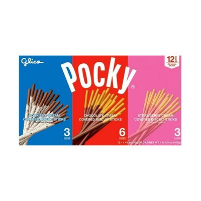 Palitos de Galleta con Chocolate Surtidos | Pocky | 12 unidades (1.06 lbs) / EUA - M
