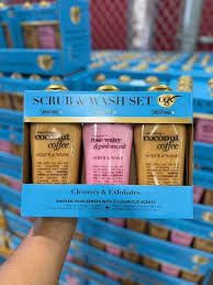 Set Exfoliante y Limpiador Corporal | Scrub & Wash | 3 piezas / EUA