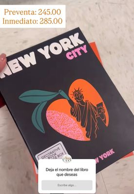 Libro decorativo New York | EUA