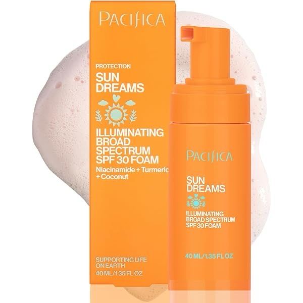 Protector solar facial en espuma | SPF 30 | Pacifica