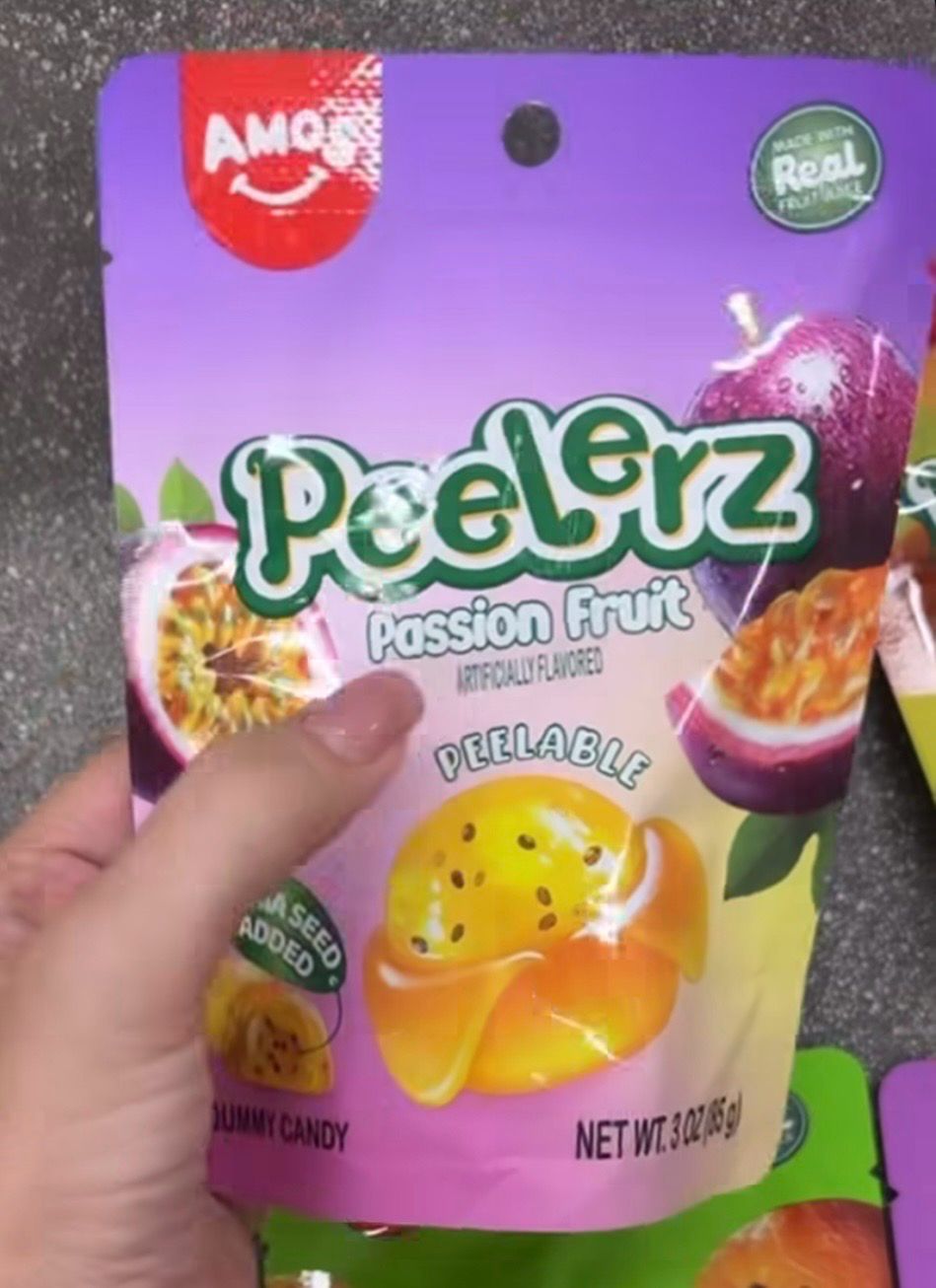Peelerz – Gomitas pelables - Maracuya | 3oz | EUA