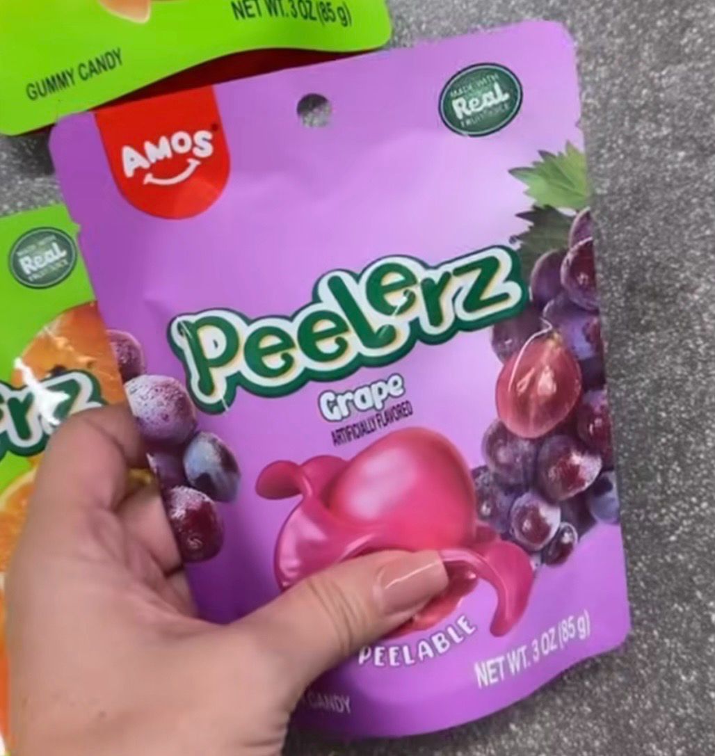 Peelerz – Gomitas pelables - Uva | 3oz | EUA