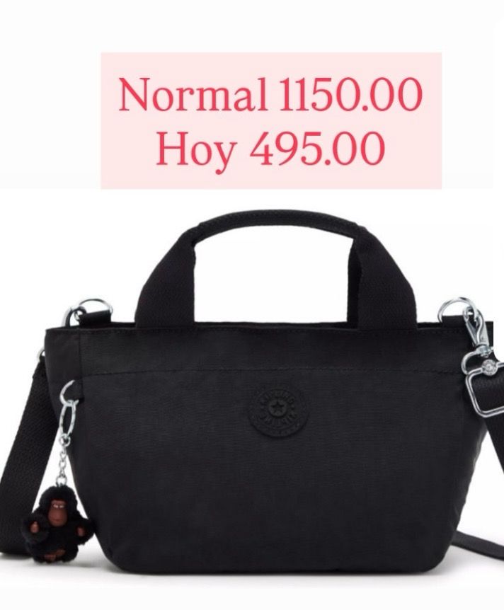 Bolsa color negro | Kipling | EUA