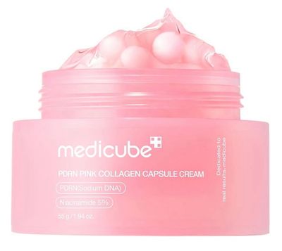 PDRN CREMA DE COLÁGENO ROSA EN CÁPSULAS | Niacinamida | medicube | top