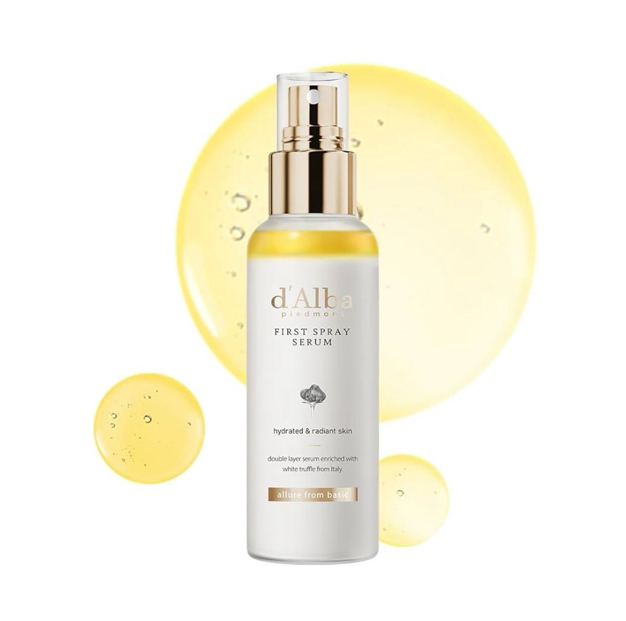 Serum en spray vegano con trufa italiana | d'alba | 3.38oz | Top
