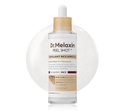 DR.MELAXIN | Serum Shot Glow Arroz y niacinamida | Exfoliante | 80ml - top