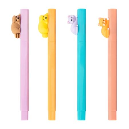 Paquete de 4 Lapiceros de mascotas