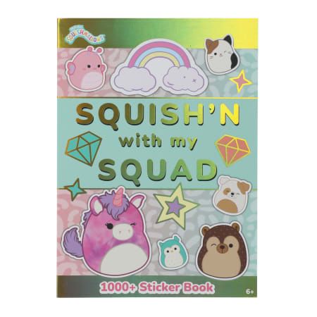 Libro de Stickers  | Mas de 1000 stickers | Squish y sus Amigos