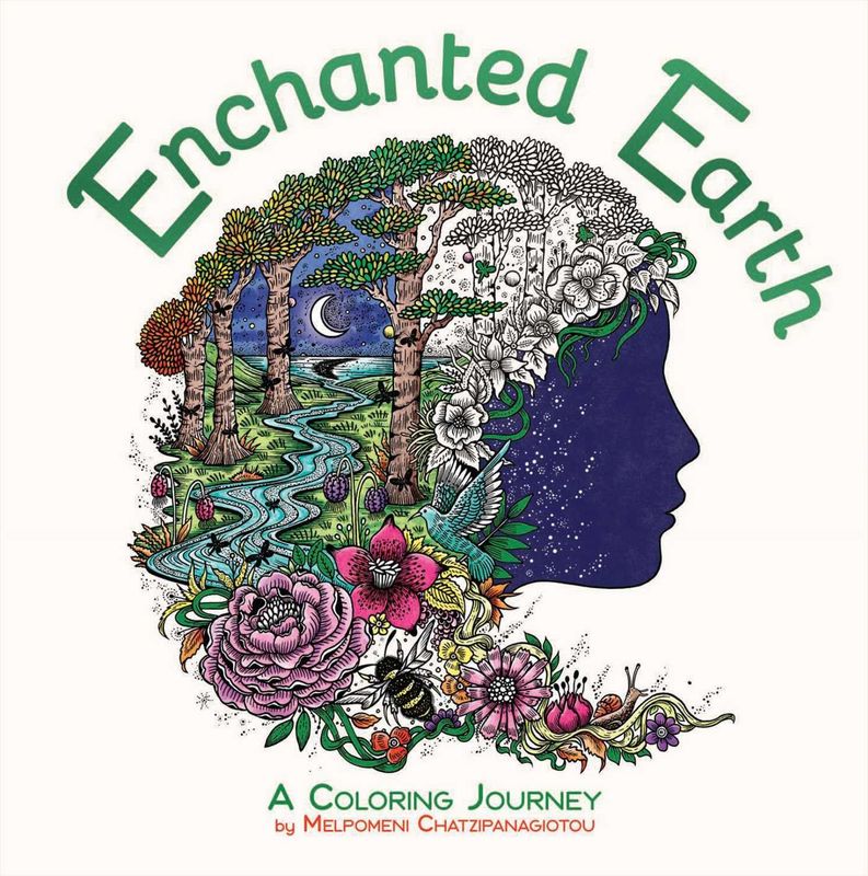 Libro de coloerar | Enchanted Earth