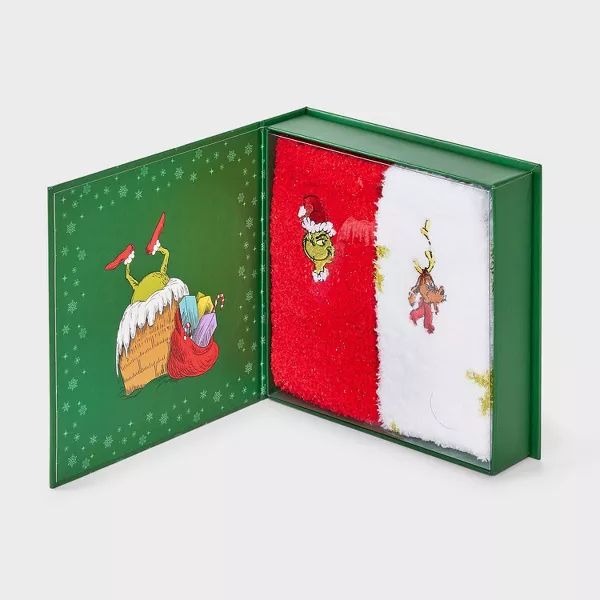 Grinch | Set de Calcetas Gruesas | 2 Pares Grinch | Set de Calcetas Gruesas | 2 Pares
