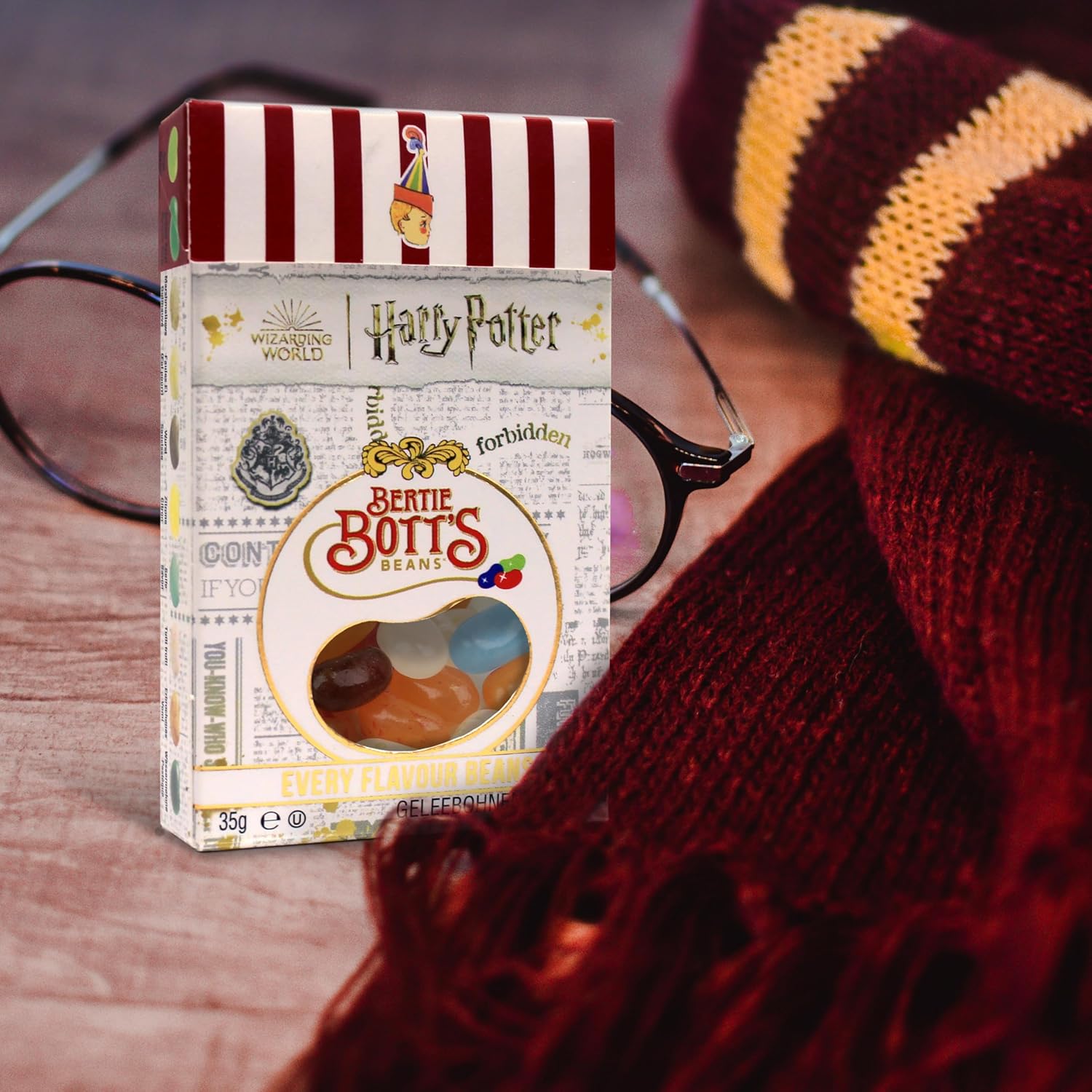 Jelly Belly | Grageas de Todos los Sabores Bertie Bott's | Harry Potter | 1.2 oz