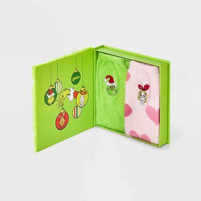 Grinch | Set de Calcetas Cozy | 2 Pares