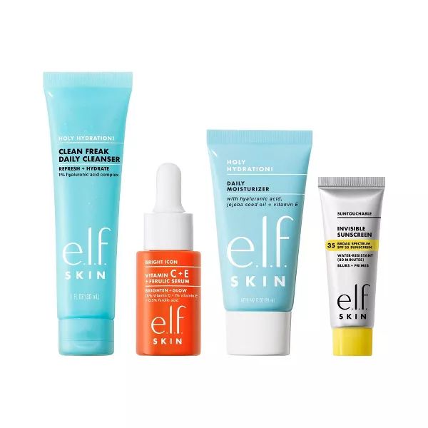 Kit de Regalo de Cuidado Facial | ELF | Set de 4 Piezas