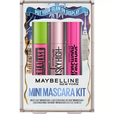 Maybelline | Set de Mini Máscaras de Pestañas | 3 Piezas Maybelline | Set de Mini Máscaras de Pestañas | 3 Piezas