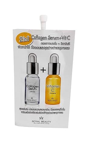 Royal Beauty | Tratamiento Intensivo 2 en 1 de Vitamina C y Colágeno | Sobre (Sachet)